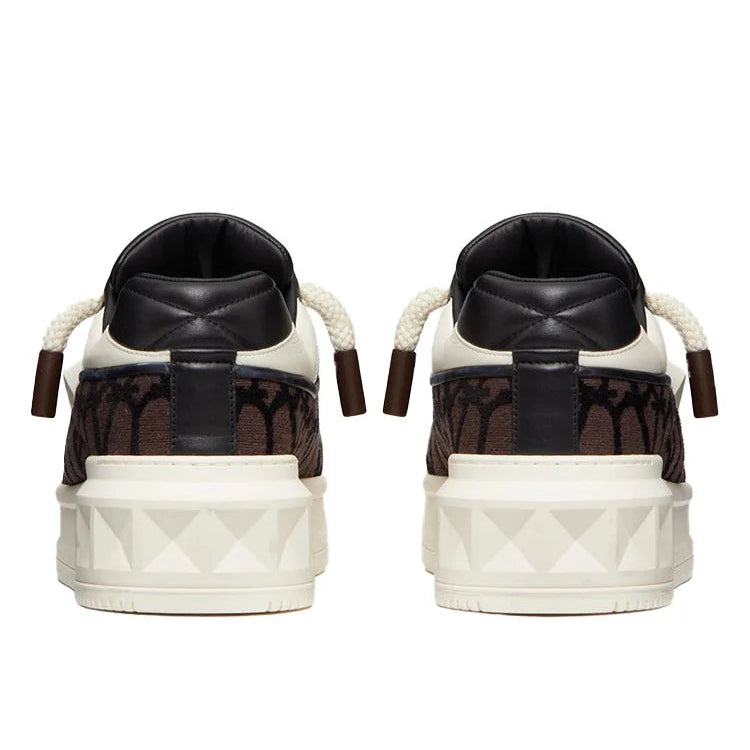 נעל של ולנטינו צבע חום – Valentino LOW TOP SNEAKER IN NAPPA
