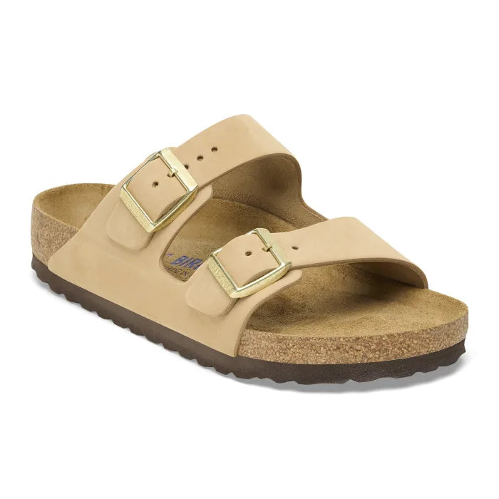 כפכף סנדל בירקנשטוק אריזונה בצבע בז' – Birkenstock Arizona