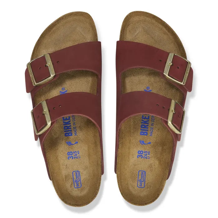 כפכף סנדל בירקנשטוק אריזונה בצבע בורדו – Birkenstock Arizona Sandal