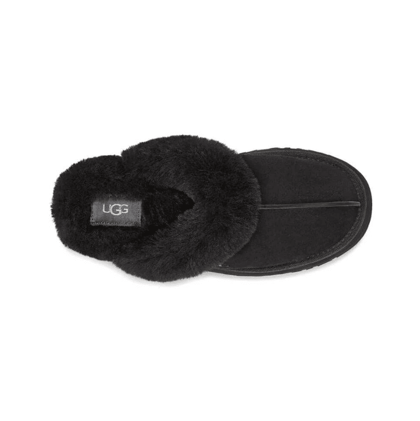 UGG Disquette בצבע שחור כפכפי