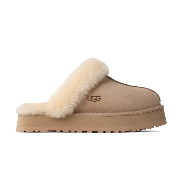 UGG Disquette בצבע חול כפכפי