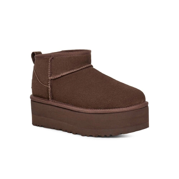UGG Classic Ultra Mini Platform בצבע חום כהה