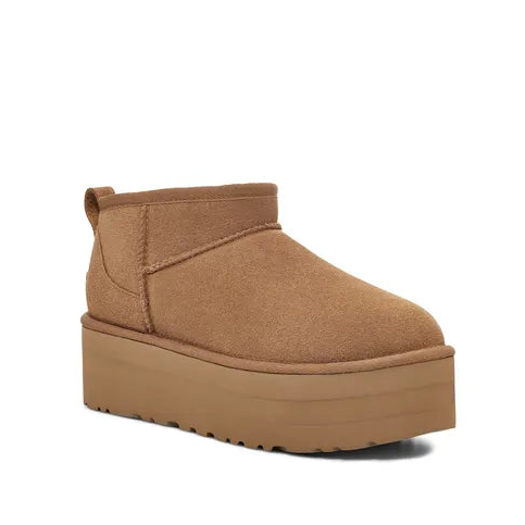 UGG Classic Ultra Mini Platform בצבע חום
