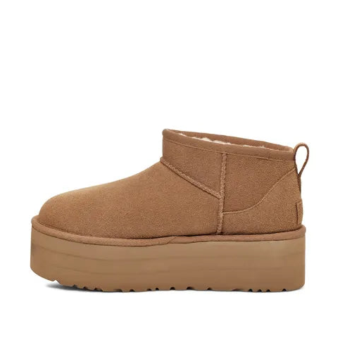 UGG Classic Ultra Mini Platform בצבע חום
