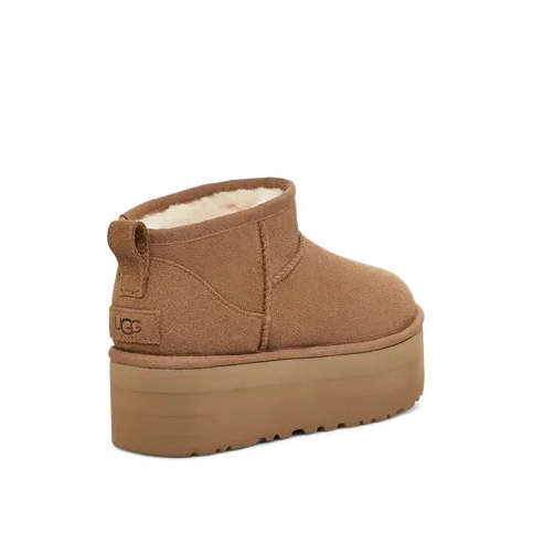 UGG Classic Ultra Mini Platform בצבע חום