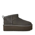 UGG Classic Ultra Mini Platfor בצבע אפור כהה