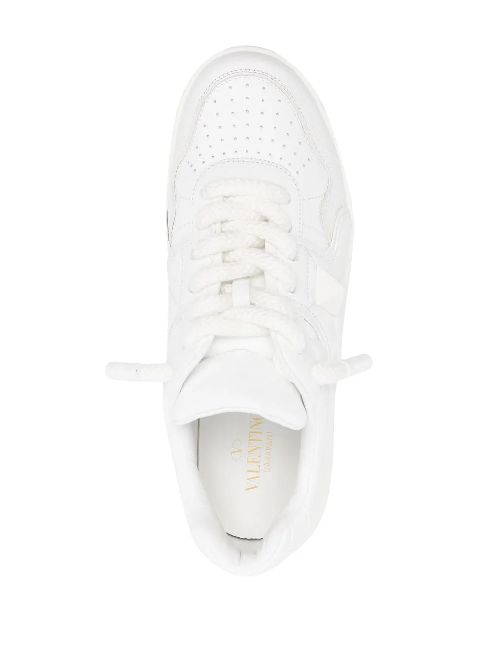 נעל של ולנטינו צבע לבן – Valentino LOW TOP SNEAKER IN NAPPA