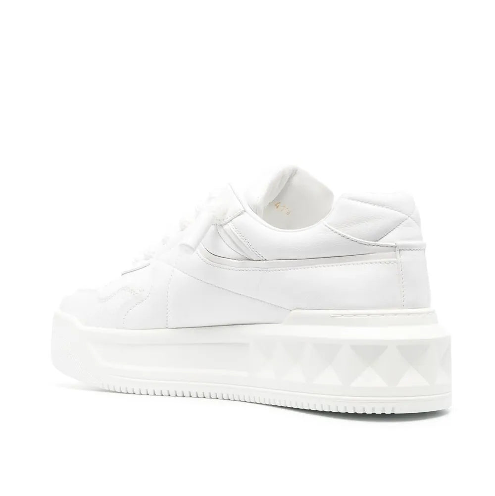 נעל של ולנטינו צבע לבן – Valentino LOW TOP SNEAKER IN NAPPA