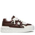 נעל של ולנטינו צבע חום – Valentino ONE STUD XL LOW TOP