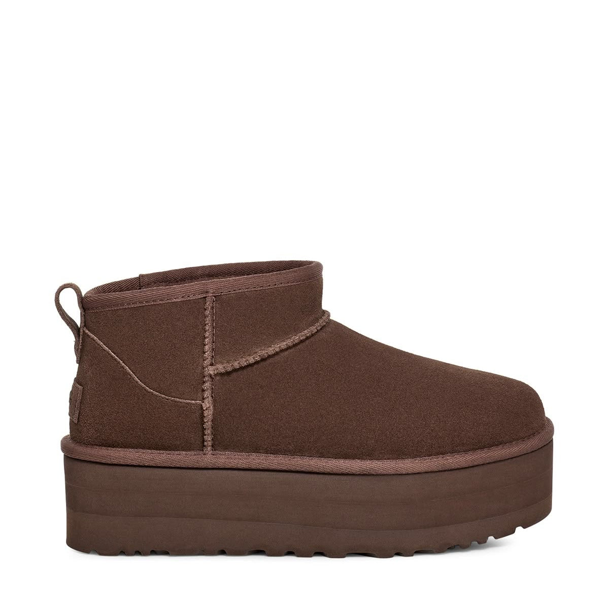 UGG Classic Ultra Mini Platform בצבע חום כהה