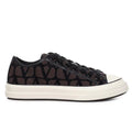 נעל של ולנטינו צבע חום –Valentino TOILE ICONOGRAPHE SNEAKER
