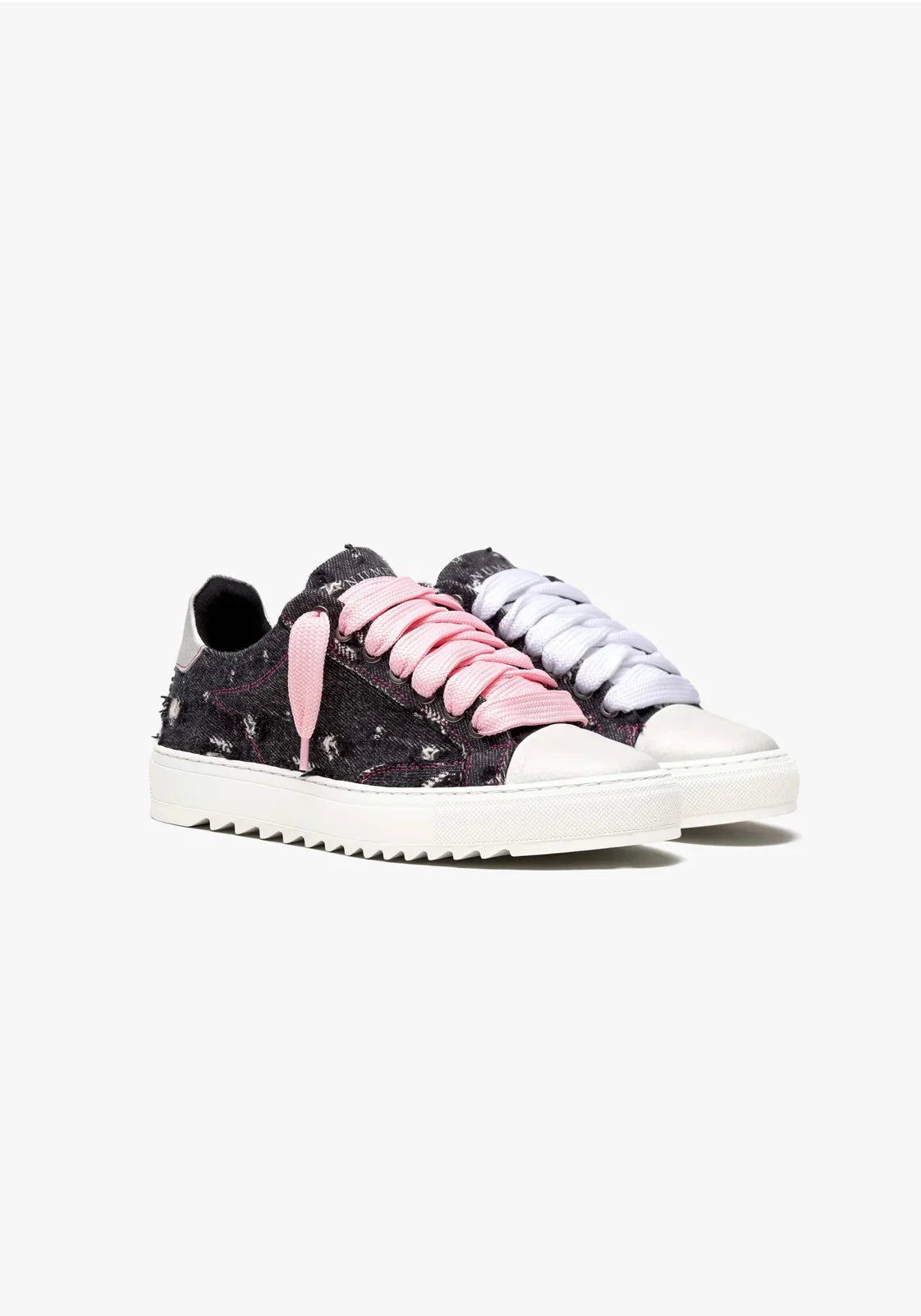 NUMERIŚ ATELIER- ‘PINK DENIM’ נעלי סניקרס נומריס פינק דנים