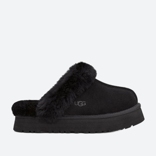 UGG Disquette בצבע שחור כפכפי