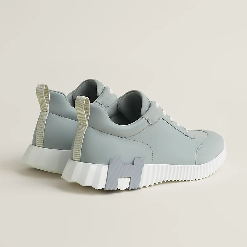 נעל הרמס בצבע לבן ותכלת – Hermes Bouncing Sneaker