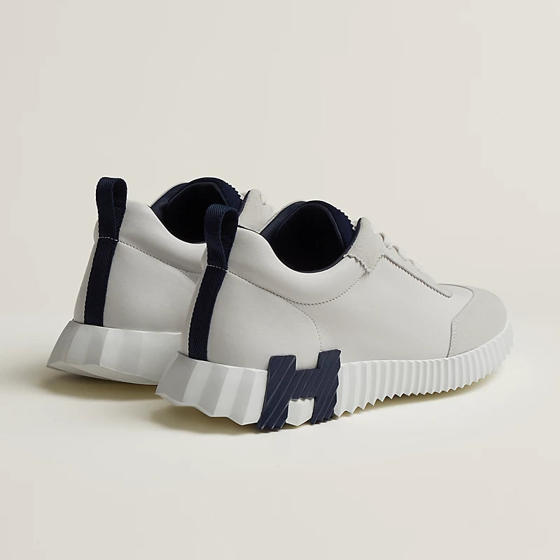 נעל הרמס בצבע לבן וכחול – Hermes Bouncing Sneaker