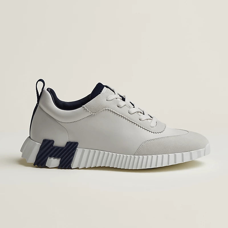 נעל הרמס בצבע לבן וכחול – Hermes Bouncing Sneaker