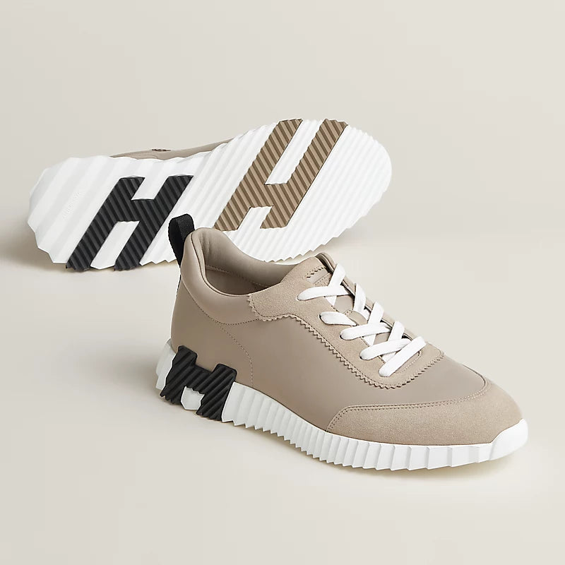 'נעל הרמס בצבע בז – Hermes Bouncing Sneaker