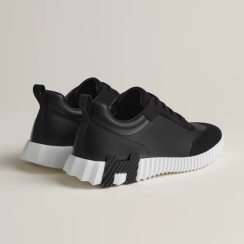 נעל הרמס בצבע שחור ולבן – Hermes Bouncing Sneaker