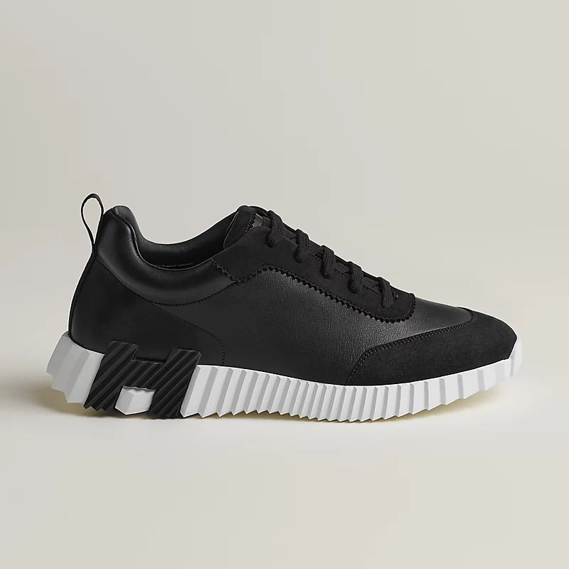 נעל הרמס בצבע שחור ולבן – Hermes Bouncing Sneaker