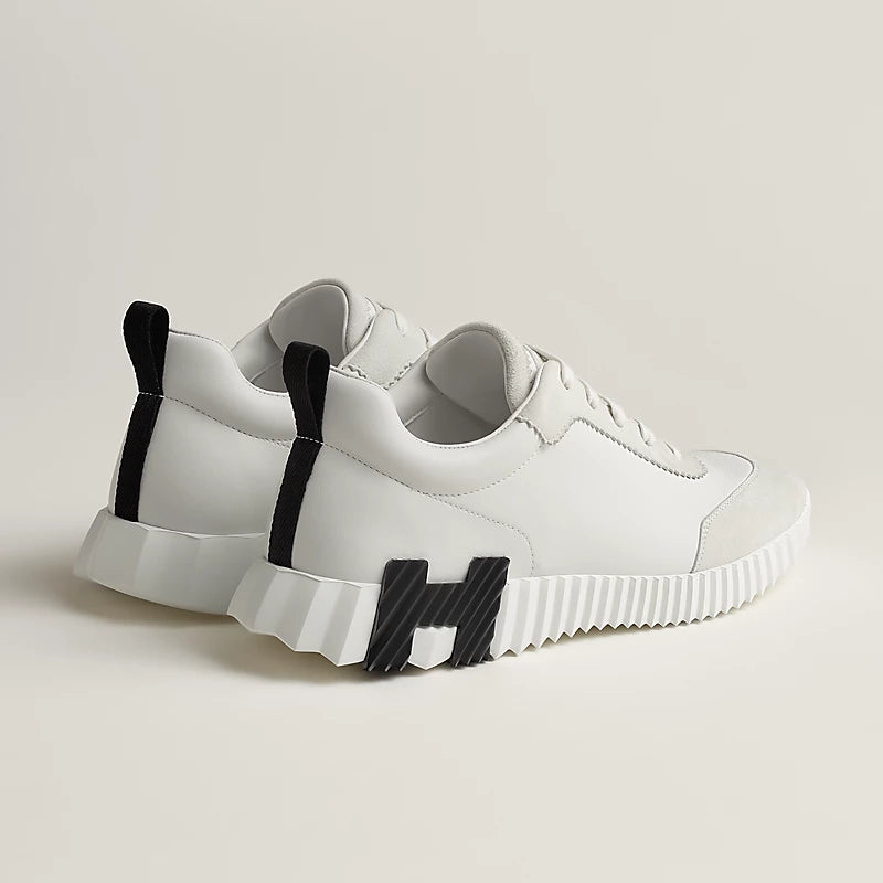 נעל הרמס בצבע לבן ושחור – Hermes Bouncing Sneaker