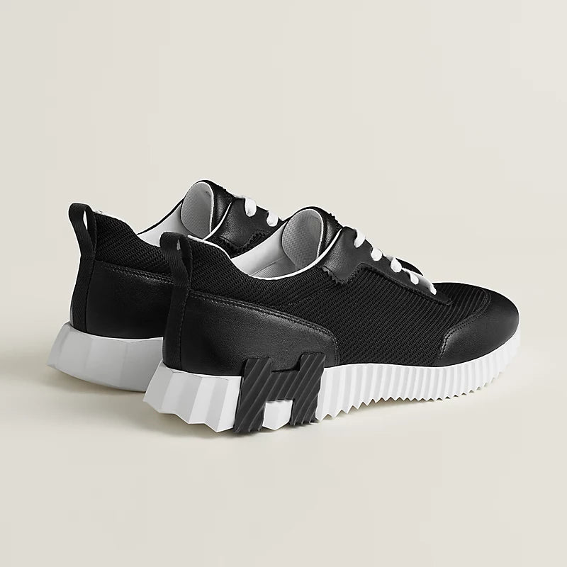 נעל הרמס בצבע שחור וכתום – Hermes Bouncing Sneaker