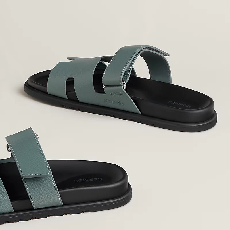 כפכף הרמס לגבר צבע כחול – Hermes Chypre Sandal