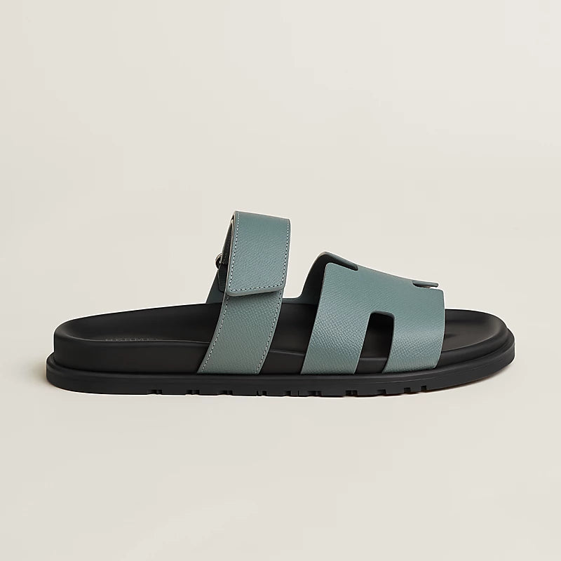 כפכף הרמס לגבר צבע כחול – Hermes Chypre Sandal