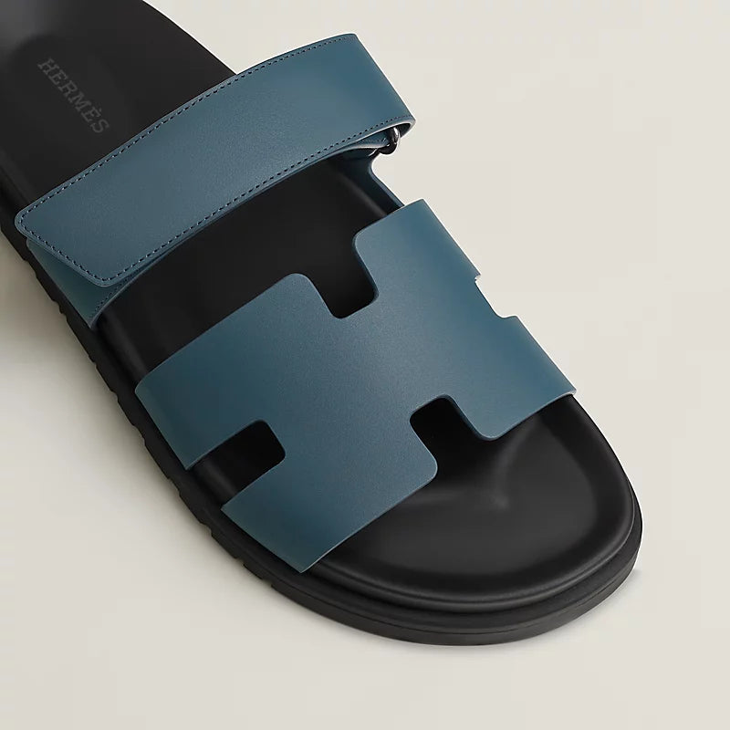כפכף הרמס לגבר צבע כחול  – Hermes Chypre Sandal
