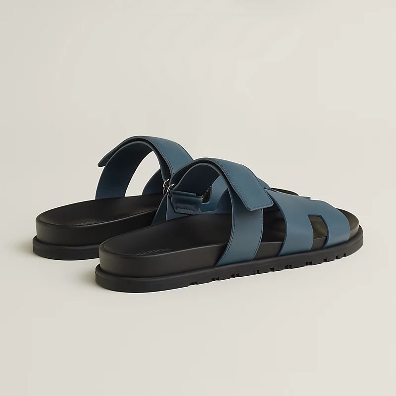 כפכף הרמס לגבר צבע כחול  – Hermes Chypre Sandal
