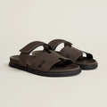 כפכף הרמס לגבר צבע חום – Hermes Chypre Sandal