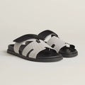 כפכף הרמס לגבר צבע שחור אפור – Hermes Chypre Sandal