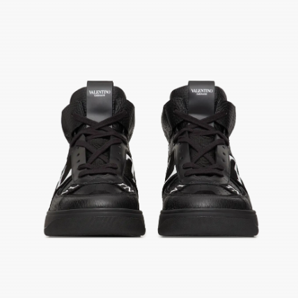 נעל של ולנטינו צבע שחור – Valentino MID TOP VL7N SNEAKER