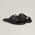 כפכף הרמס לגבר בצבע שחור - Hermes Izmir sandal