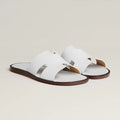 כפכף הרמס לגבר בצבע לבן - Hermes Izmir sandal
