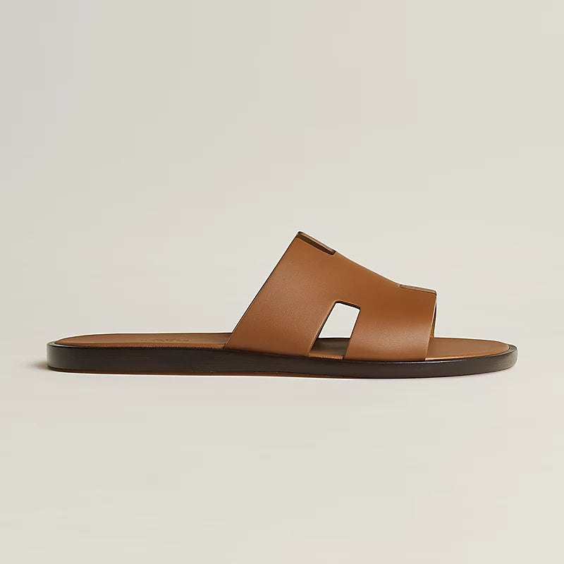 כפכף הרמס לגבר בצבע חום - Hermes Izmir sandal