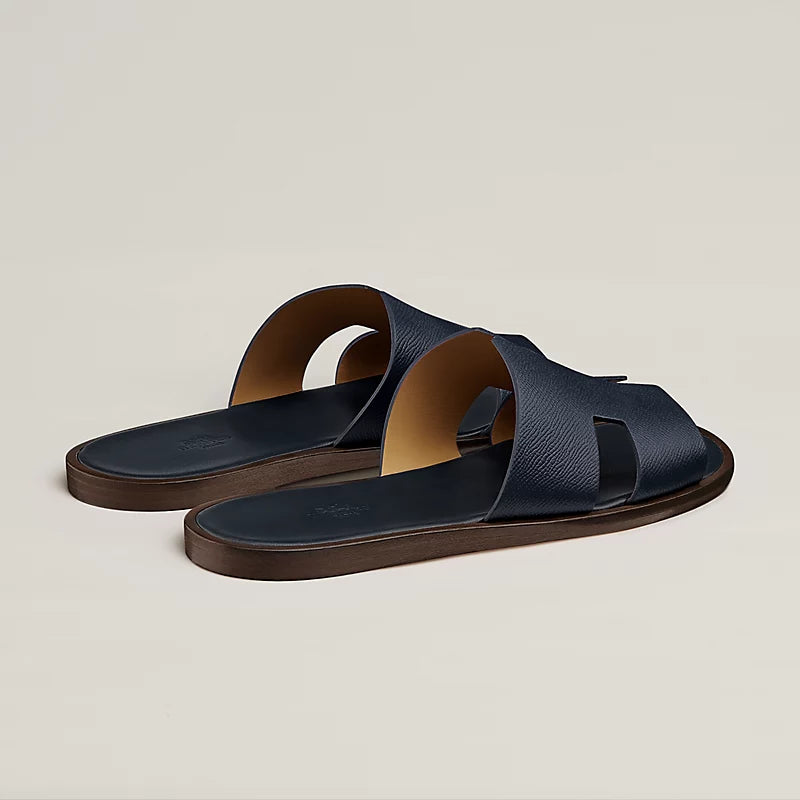 כפכף הרמס לגבר בצבע כחול - Hermes Izmir sandal
