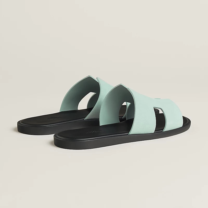 כפכף הרמס לגבר בצבע כחול קרח - Hermes Izmir sandal