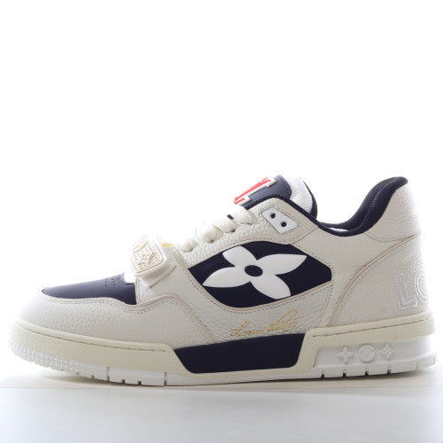 Louis Vuitton Trainer Cream Black