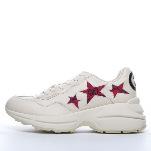 Gucci 520 Rhyton Star White Red