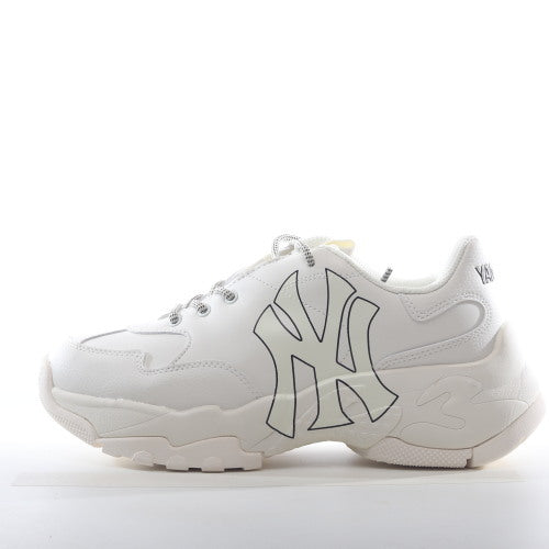 MLB Chunky Big Ball Low Unisex Ivory White