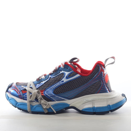 Balenciaga 3XL Worn-Out Blue Red