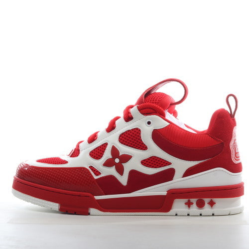Louis Vuitton Skate Sneaker Red White