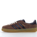 Gucci x adidas Gazelle Motif Brown Suede