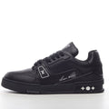 Louis Vuitton Trainer Black Embossed Monogram