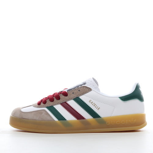adidas x Gucci Gazelle White Green Red