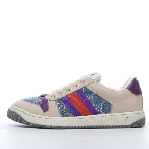 Gucci Multicolor Leather and Canvas Screener