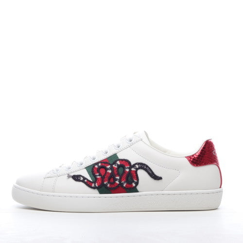 Gucci Ace Embroidered Snake
