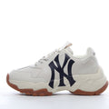 MLB Big Ball Chunky Sneakers Unisex Low Top Light Beige
