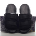 Christian Dior Black Fabric D-Wander Slides