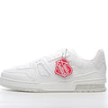 LOUIS VUITTON trainer all white